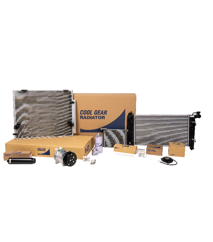 DENSO and COOL GEAR car air conditioning parts